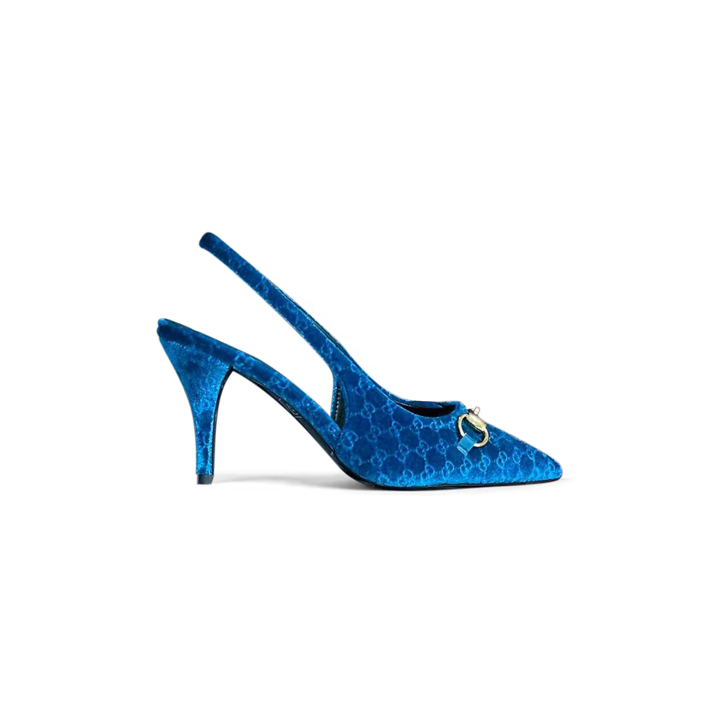 GUCCI WOMEN'S SLINGBACK PUMP WITH HORSEBIT 835976